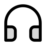 Headphones SVG Icon
